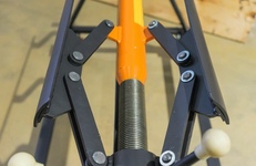 Разматыватель рулонного металла мобильный 2000 кг STALEX РСЦ-650 (РСЦ-2/625)