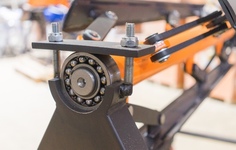 Разматыватель рулонного металла мобильный 2000 кг STALEX РСЦ-1250 (РСЦ-2)