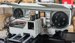 Станок ленточнопильный c прижимами для пакетной резки STALEX BS-350GA (388129B)